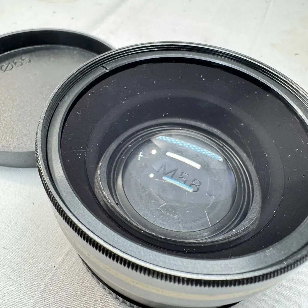 Lot of 2 XIT Pro Series Lens 2.2x Telephoto & 0.43x Wide Angle 58mm With Pouch